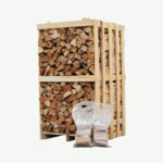 Bois Nature - Bois Chauffage 100% Chêne 2 Stères - Sec Étuve Bûches 33cm Cheminée Insert