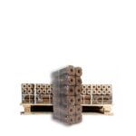 Pini Kay - Briquettes Bois Densifié 150 kg (15 Sacs 10 kg) - 100% Chêne Hêtre Sans Additif