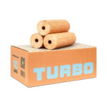 Bois Nature - Bûches Densifiées Turbo 20 kg (10 Unités) - Chaleur Rapide Poêle Insert
