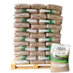 SimplyPellet - Granulés Bois Premium Palette 975 kg (65 Sacs 15 kg) - DINplus ENplus A1 Résineux