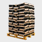 Bois Nature - Granulés Bois Premium DINplus Palette 990 kg (66 Sacs 15 kg) - Chauffage Belgique